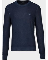 black hugo boss sweater