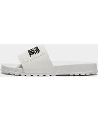Versace Jeans Logo Slides White