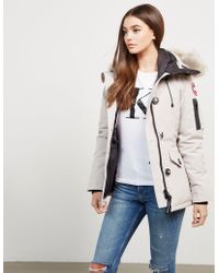 Canada Goose Womens Montebello Parka - Online Exclusive Limestone - Natural