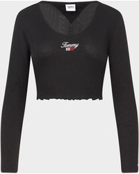 Tommy Hilfiger Long-sleeved tops for Women | Online Sale up to 71% off |  Lyst