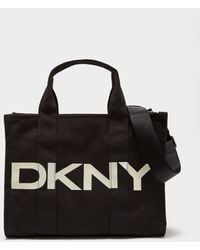 DKNY Casa Canvas Tote Bag - Black
