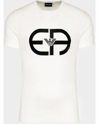 Emporio Armani Archive Logo T-shirt - White