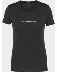 Emporio Armani T-shirts for Women - Up to 70% off | Lyst