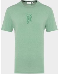Calvin Klein Short sleeve t-shirts for Men - Up to 70% off | Lyst