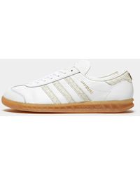 adidas hamburg khaki white