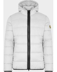 Barbour Bobber Quilted Jacket - White