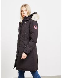 Canada Goose Kensington Padded Parka Jacket Black