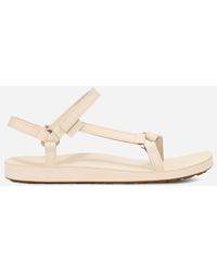 Teva - Original Universal Slim Leather Sandals - Lyst