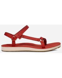 Teva - Original Universal Slim Leather Sandals - Lyst