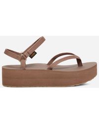 Teva - Flatform Slim Sandals - Lyst