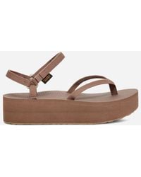 Teva - Flatform Slim Sandals - Lyst