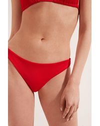 Tezenis Tanga De Bikini de Canalé - Rojo