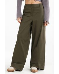 Tezenis - Pantaloni Lunghi Ampi in Tela di Cotone - Lyst