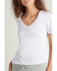 Tezenis Basic Cotton V-neck T-shirt - White