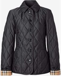 Burberry - Diamond Quilted Thermoregulated Jacket - Lyst