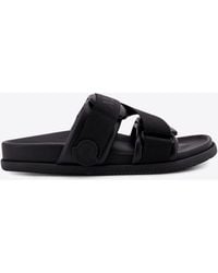 Moncler - Mon Summer Logo Slides - Lyst