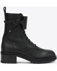 Jimmy Choo - Rosabel Grained Leather Ankle Boots - Lyst