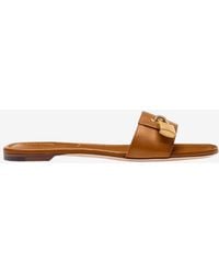 Tom Ford - Leather Padlock Slide - Lyst
