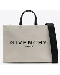 Givenchy - Medium Canvas G -Tote Bag - Lyst