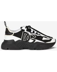 Dolce & Gabbana - Mixed-materials Daymaster Sneakers - Lyst