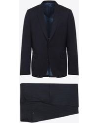 Paul Smith - Single-Breasted Wool Suit - Lyst