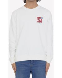 Autry - Printed Pullover Sweatshirt - Lyst