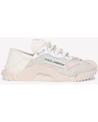 Dolce & Gabbana - Ns1 Slip On Sneakers In Mixed Materials - Lyst