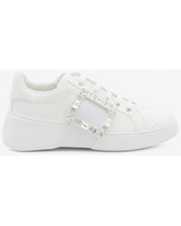 Roger Vivier - Viv' Skate Low-Top Sneakers - Lyst