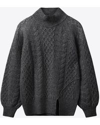 THE GARMENT - Como Cable Knitted Sweater - Lyst