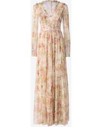 Needle & Thread - Peony Promise Floral Gown - Lyst