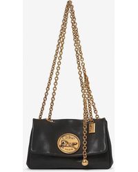 Chloé - Small Heritage Grained Leather Shoulder Bag - Lyst