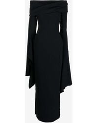 Solace London - Arden Off-Shoulder Maxi Dress - Lyst