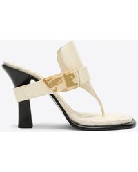 Burberry - Bay 150 Quilted Leather Sandals - Lyst