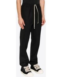 Rick Owens - Elastic-Waistband Slim Pants - Lyst