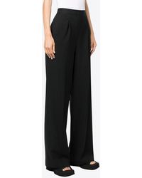 MSGM - Wide-Leg Tailored Pants - Lyst