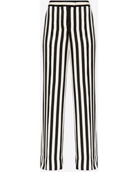 Moschino - Archive Stripes Wide-Leg Pants - Lyst