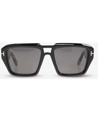 Tom Ford - Rectangular Full-Rim Sunglasses - Lyst