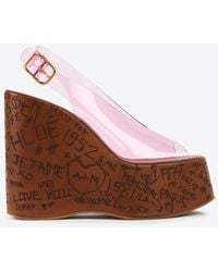 Chloé - Maxime Jelly Platform Sandals - Lyst