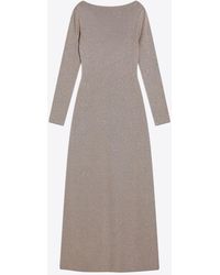 Max Mara - Bracco Deep V-Back Maxi Dress - Lyst