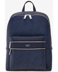 Ferragamo - Embossed Gancini Backpack - Lyst