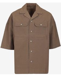Rick Owens - Tommy Solid Shirt - Lyst