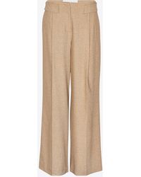 Remain - Wide-Leg Pleated Pants - Lyst