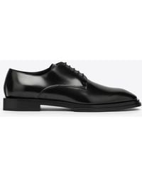 Alexander McQueen - Leather Lace-Up Oxford Shoes - Lyst