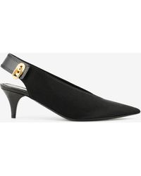 Tom Ford - 55 Pointed Satin Slingback Pumps - Lyst