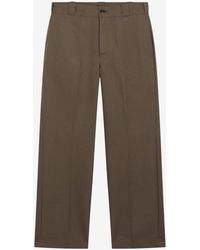 Prada - Canvas Chino Pants - Lyst