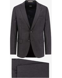 BOSS - Wool Single-Breasted Suit - Lyst