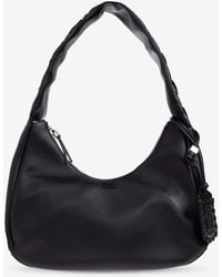 Ganni - Medium Hobo Bag With Laces - Lyst