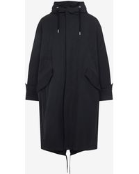 Ami Paris - Padded Parka Jacket - Lyst