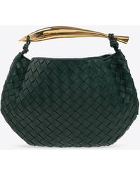 Bottega Veneta - Small Sardine Intrecciato Leather Top Handle Bag - Lyst