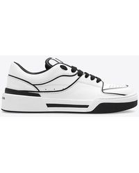 Dolce & Gabbana - New Roma Low-Top Leather Sneakers - Lyst